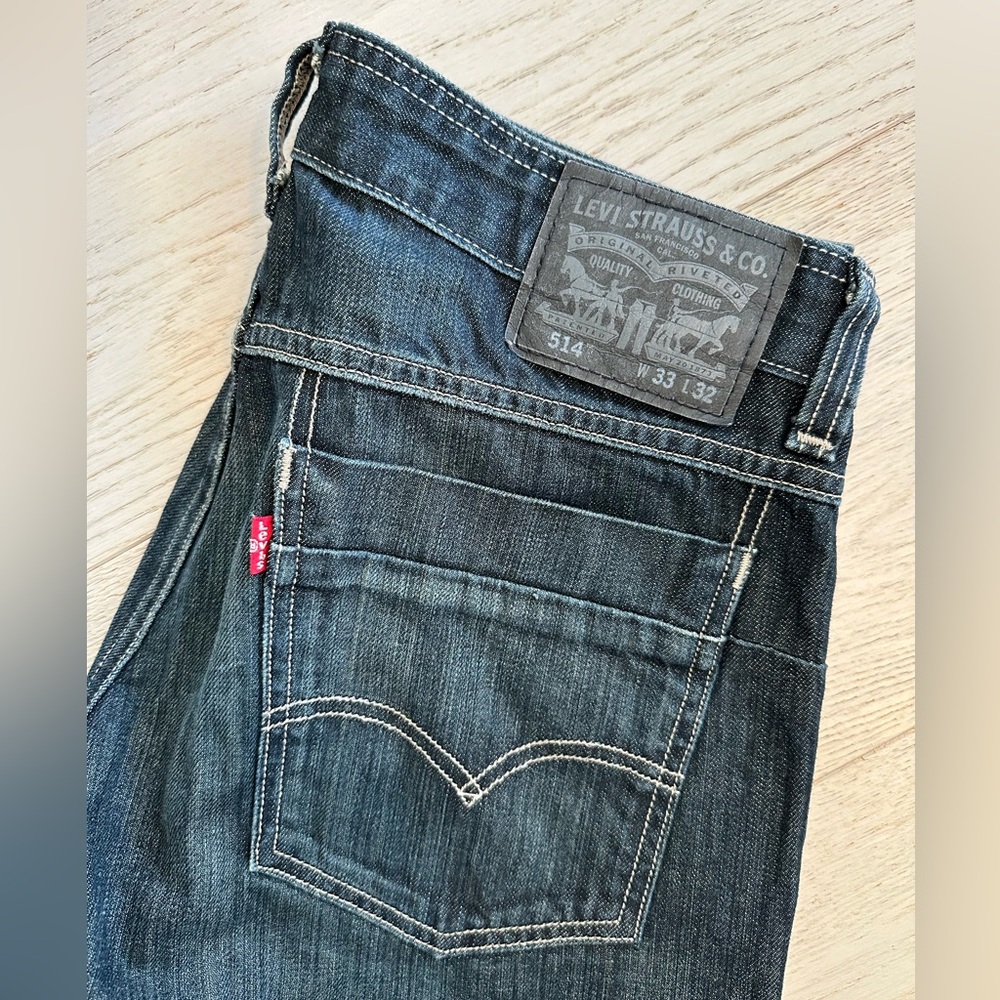 Levi’s 514 Denim dark blue 33 W 32 L